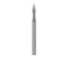 Trimming & Finishing Carbide Bur, Fine, Small Flame, US#7904, 1.4mm Ø, FG - HM246-014-FG - Avtec Dental