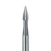 Trimming & Finishing Carbide Bur, Fine, Small Flame, US#7904, 1.4mm Ø, FG - HM246-014-FG - Avtec Dental