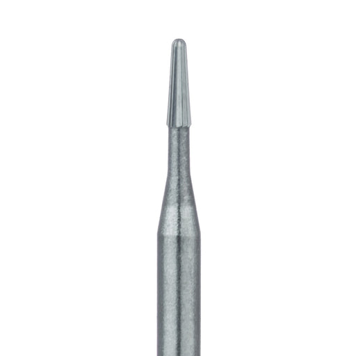 Trimming & Finishing Carbide Bur, Fine, Round End Taper, US#7801, 0.9mm Ø, FG - HM247-009-FG - Avtec Dental