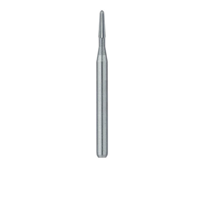 Trimming & Finishing Carbide Bur, Fine, Round End Taper, US#7802, 1mm Ø, FG - HM247-010-FG - Avtec Dental