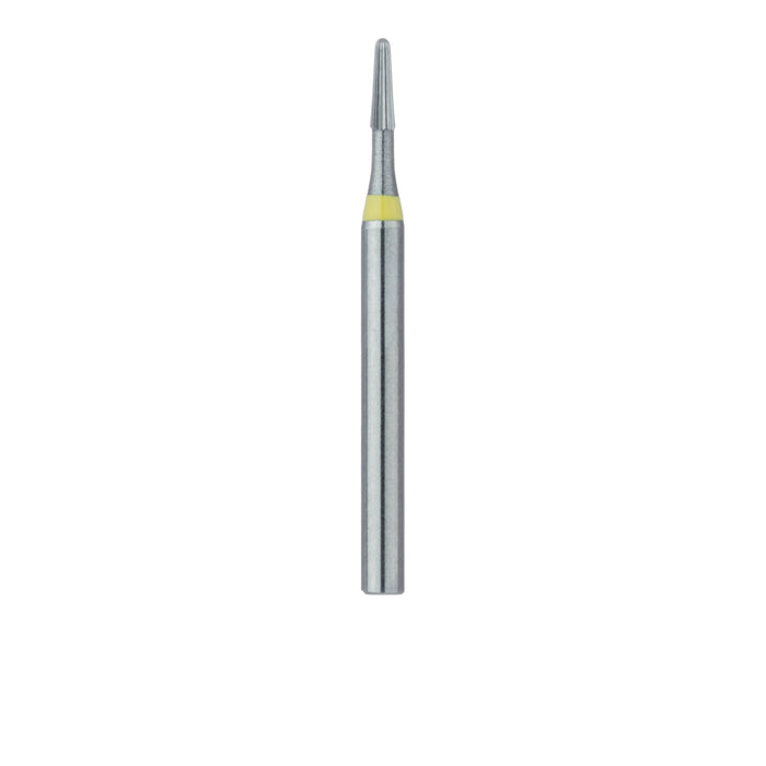 Trimming & Finishing Carbide Bur, Extra Fine (16 flute), Round End Taper, US#OC2F, 0.9mm Ø, FG - HM247F-009-FG - Avtec Dental