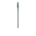 Carbide Cutter, Medium, Cross Cut, Round End, Acrylic, Taper, 4mm Ø, HP - HM250GX-040-HP - Avtec Dental