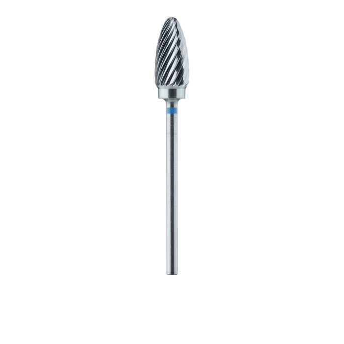 Carbide Cutter, Medium, Round End, Acrylic, Taper, 7mm Ø, HP - HM251-070-HP - Avtec Dental