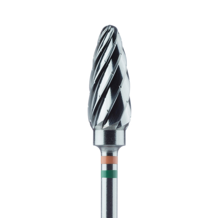 Carbide Cutter, Coarse, Faceted Toothing with Cross Cut, Lab Carbide Cutter, 6mm Ø, HP - HM251GF-060-HP - Avtec Dental