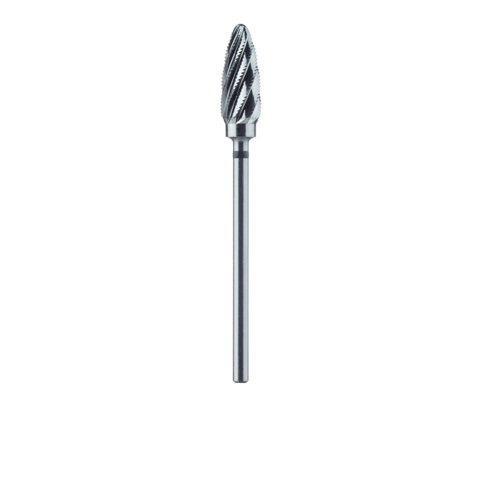 Carbide Cutter, Super Coarse, Special Toothing for Titanium, 6mm Ø, HP - HM251ST-060-HP - Avtec Dental