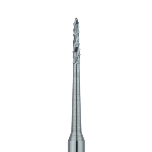 Surgical Carbide Bur, Special Fluting, 1.2mm Ø, HP -HM254-012-HP - Avtec Dental