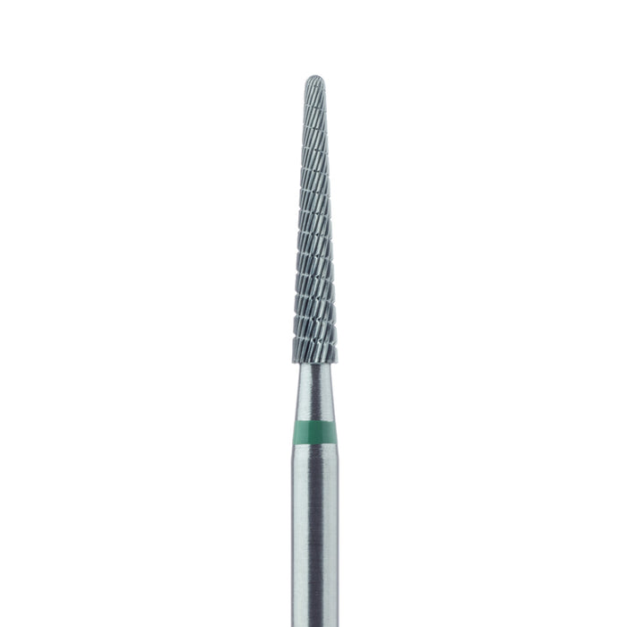 Carbide Cutter, Coarse, Special Toothing for Non-Precious Metal Alloys, Round End Taper, 2.3mm Ø, HP - HM261MX-023-HP - Avtec Dental