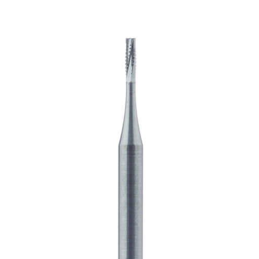 Operative Carbide Bur, Straight Cross Cut Fissure, US #557, 1mm Ø, HP - HM31-010-HP - Avtec Dental
