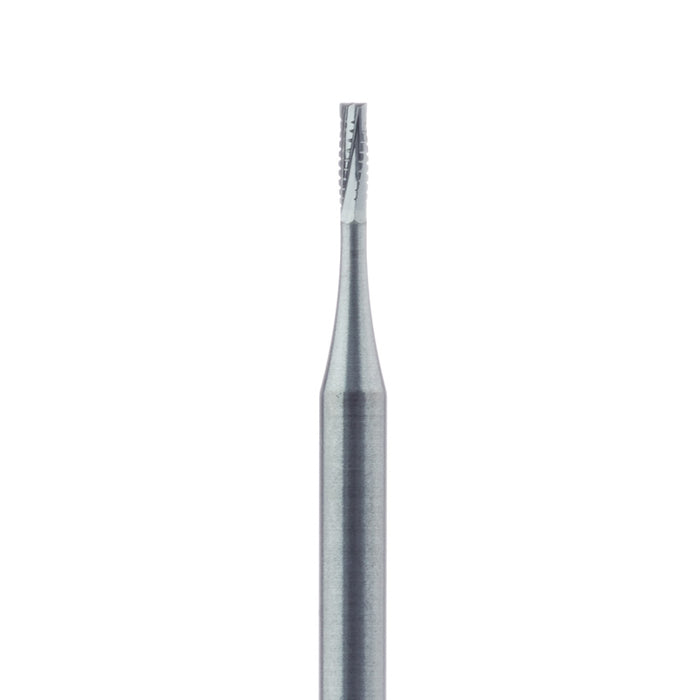 Operative Carbide Bur, Straight Cross Cut Fissure, US #557, 1mm Ø, HP - HM31-010-HP - Avtec Dental