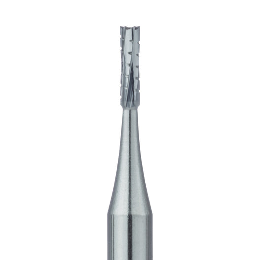 Operative Carbide Bur, Straight Cross Cut Fissure, US #557, 1mm Ø, RA - HM31-010-RA - Avtec Dental