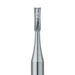 Operative Carbide Bur, Straight Cross Cut Fissure, US #558, 1.2mm Ø, RA - HM31-012-RA - Avtec Dental