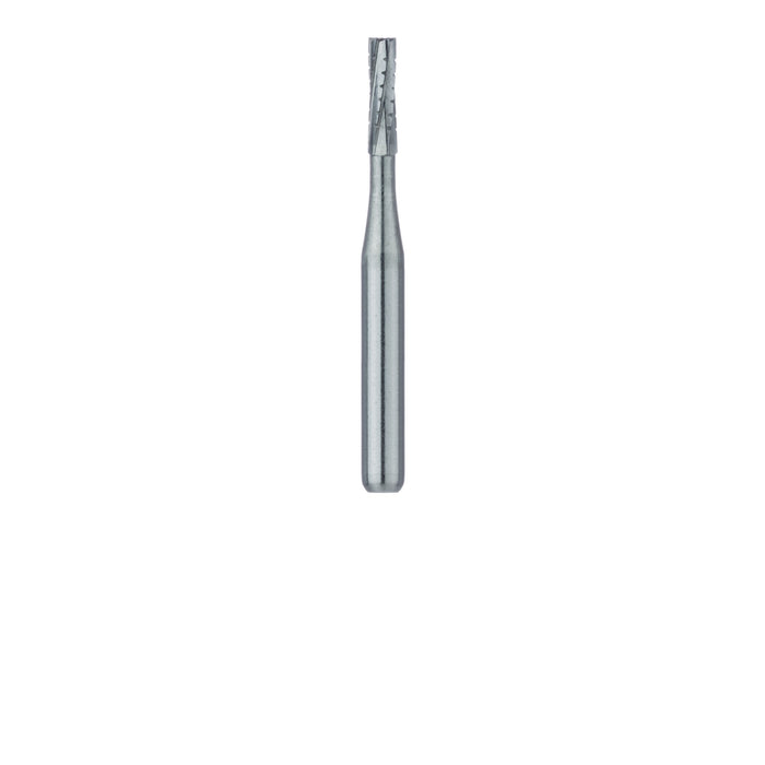Operative Carbide Bur, Straight Cross Cut Fissure, US #557, 1mm Ø, SS - HM31-010-SS - Avtec Dental
