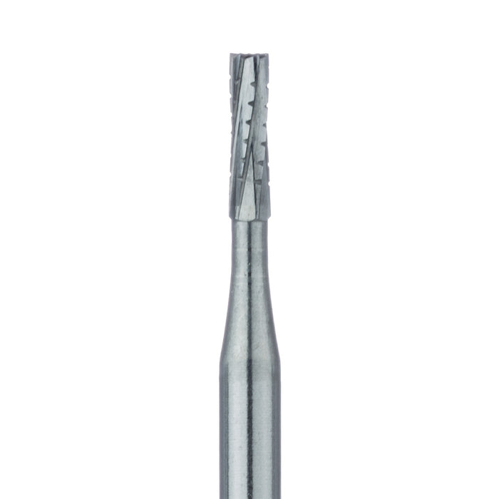 Operative Carbide Bur, Straight Cross Cut Fissure, US #557, 1mm Ø, SS - HM31-010-SS - Avtec Dental