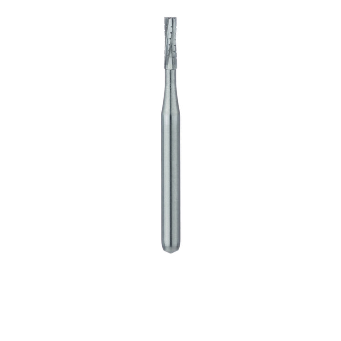 Operative Carbide Bur, Straight Cross Cut Fissure, US #557, 1mm Ø, FG - HM31-010-FG - Avtec Dental