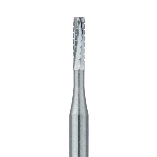 Operative Carbide Bur, Straight Cross Cut Fissure, US #557, 1mm Ø, SU - HM31-010-SU - Avtec Dental