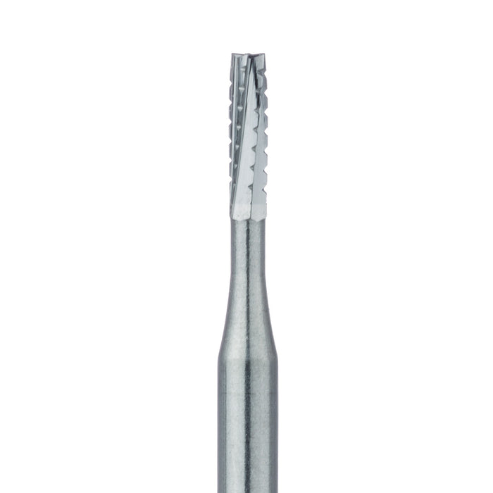 Operative Carbide Bur, Straight Cross Cut Fissure, US #557, 1mm Ø, SU - HM31-010-SU - Avtec Dental