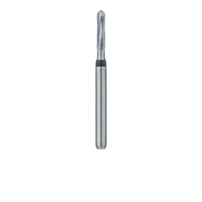 Carbide Bur Specialty, Amalgam Removal, Round End Cross Cut Fissure, 1.2mm Ø, FG - HM31A-012-FG - Avtec Dental