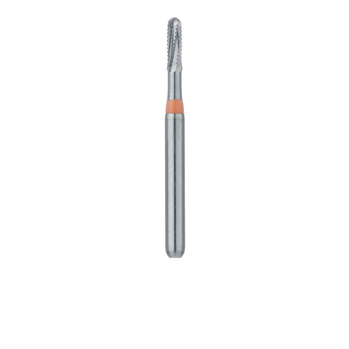 Carbide Bur Specialty, Crown Removal, Round End Cross Cut Fissure, 1.2mm Ø, FG - HM31C-012-FG - Avtec Dental