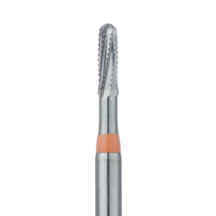 Carbide Bur Specialty, Crown Removal, Round End Cross Cut Fissure, 1.2mm Ø, FG - HM31C-012-FG - Avtec Dental
