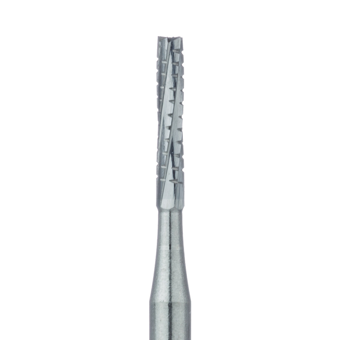 Operative Carbide Bur, Long Straight Cross Cut, US #557L, 1mm Ø, SU