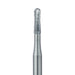 Operative Carbide Bur, Round End Cylinder Cross Cut, US#1558, 1.2mm Ø, FG - HM31R-012-FG - Avtec Dental