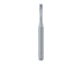 Operative Carbide Bur, Straight Cross Cut Fissure, Super Sharp, US#S557, 1mm Ø, FG - HM31S-010-FG - Avtec Dental