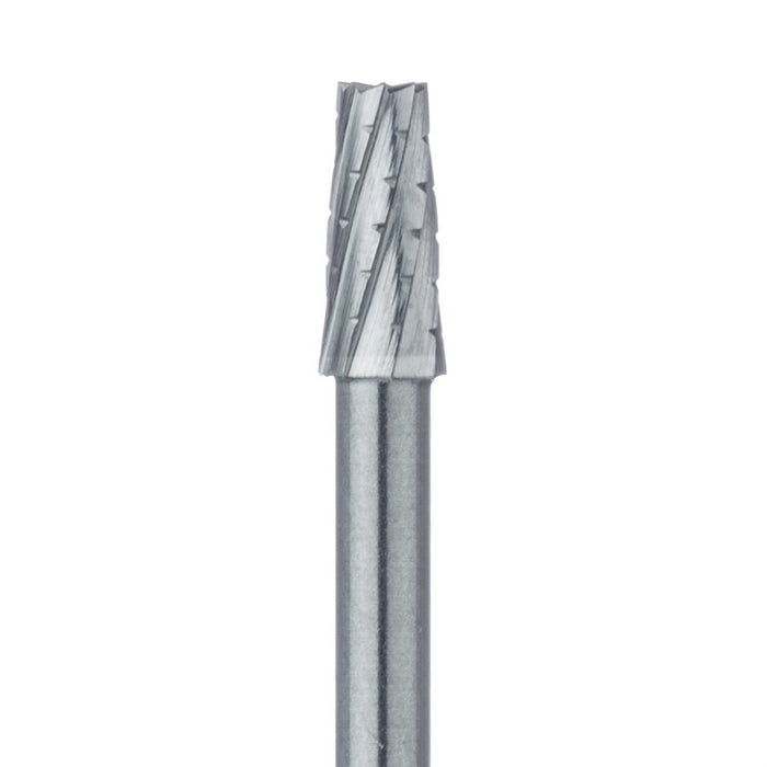 Carbide, Operative Tapered Fissure Cross Cut 2.1mm US#703 FG - HM33-021-FG - Avtec Dental