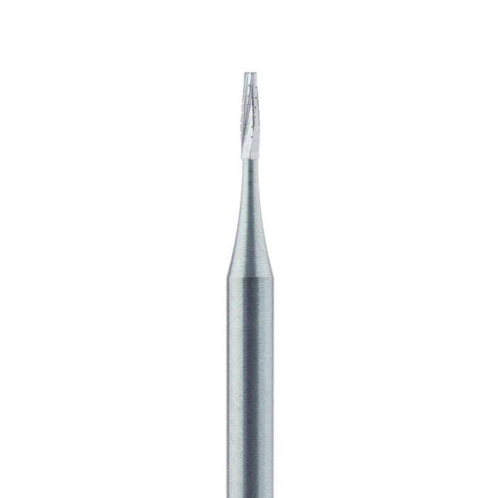 Operative Carbide Bur, Tapered Fissure Cross Cut, US#700, 1mm Ø, HP - HM33-010-HP - Avtec Dental