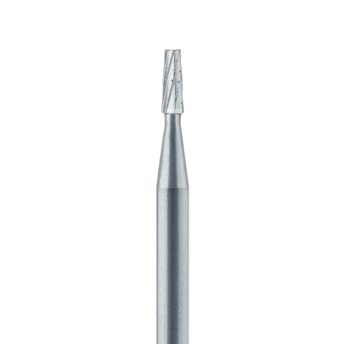 Operative Carbide Bur, Tapered Fissure Cross Cut, US#702, 1.6mm Ø, HP - HM33-016-HP - Avtec Dental