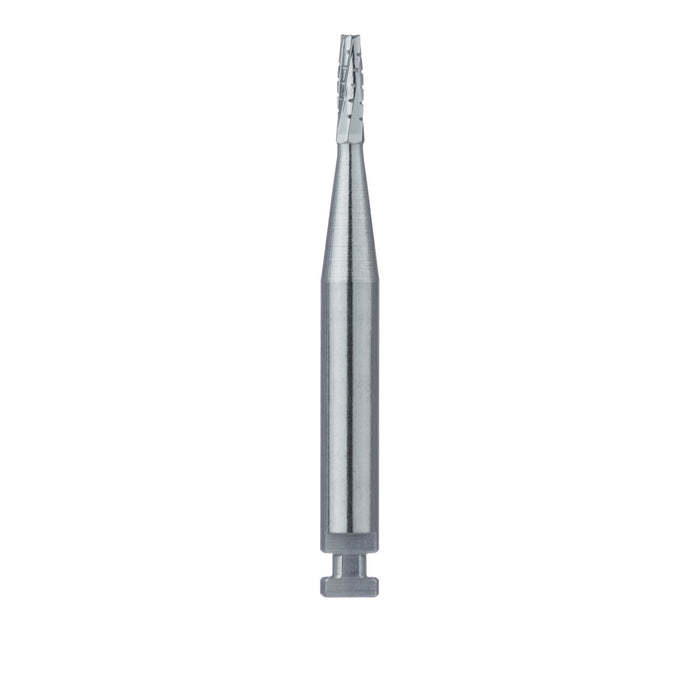 Operative Carbide Bur, Tapered Fissure Cross Cut, US#701, 1.2mm Ø, RA - HM33-012-RA - Avtec Dental