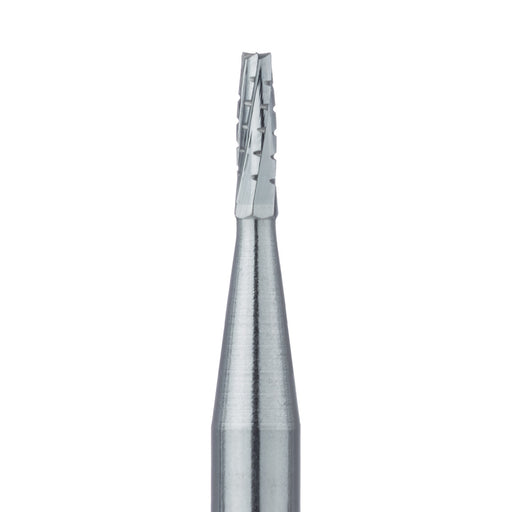 Operative Carbide Bur, Tapered Fissure Cross Cut, US#701, 1.2mm Ø, RA - HM33-012-RA - Avtec Dental