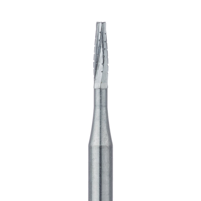 Operative Carbide Bur, Tapered Fissure Cross Cut, US#700, 1mm Ø, FG - HM33-010-FG - Avtec Dental