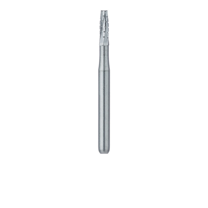 Operative Carbide Bur, Tapered Fissure Cross Cut, 1.4mm Ø, FG - HM33-014-FG - Avtec Dental