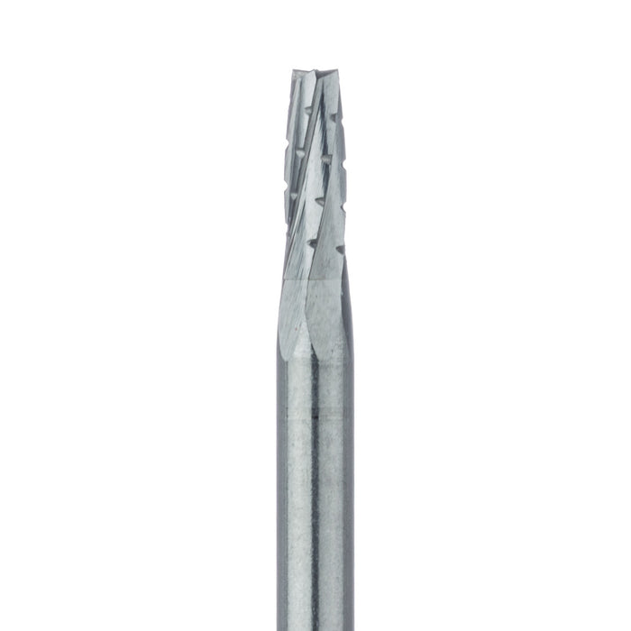 Operative Carbide Bur, Tapered Fissure Cross Cut, US#702, 1.6mm Ø, FG - HM33-016-FG - Avtec Dental