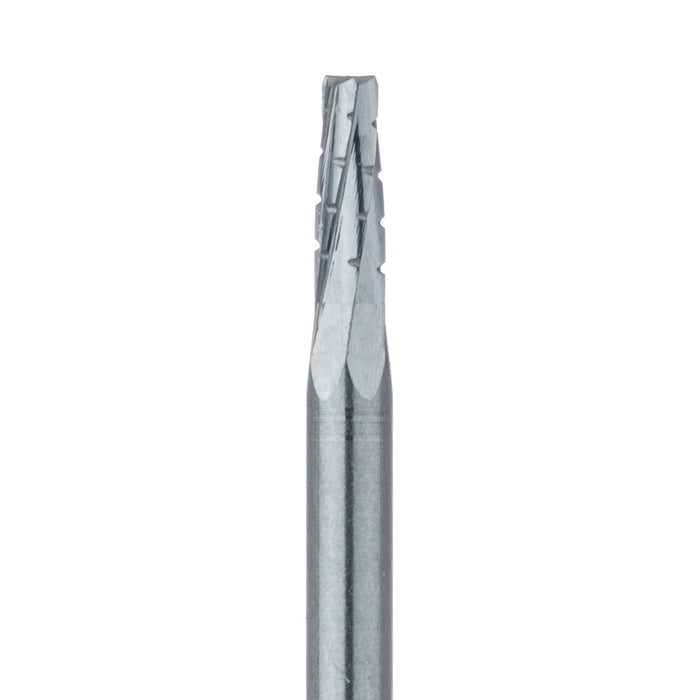 Operative Carbide Bur, Tapered Fissure Cross Cut, US#702, 1.6mm Ø, SU - HM33-016-SU - Avtec Dental
