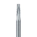Operative Carbide Bur, Tapered Fissure Cross Cut, US#702, 1.6mm Ø, SU - HM33-016-SU - Avtec Dental