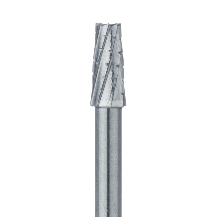 Operative Carbide Bur, Tapered Fissure Cross Cut, US#703, 2.1mm Ø, SU - HM33-021-SU - Avtec Dental