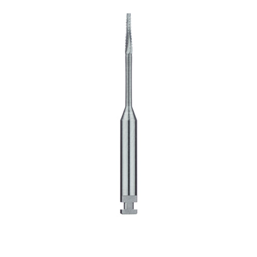 Surgical Carbide Bur, Tapered Fissure Cross Cut, US#700XXL, 1mm Ø, RAL - HM33IL-010-RAL - Avtec Dental