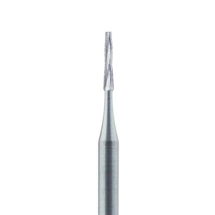 Operative Carbide Bur, Long Tapered Fissure Cross Cut, US#701L, 1.2mm Ø, HP - HM33L-012-HP - Avtec Dental