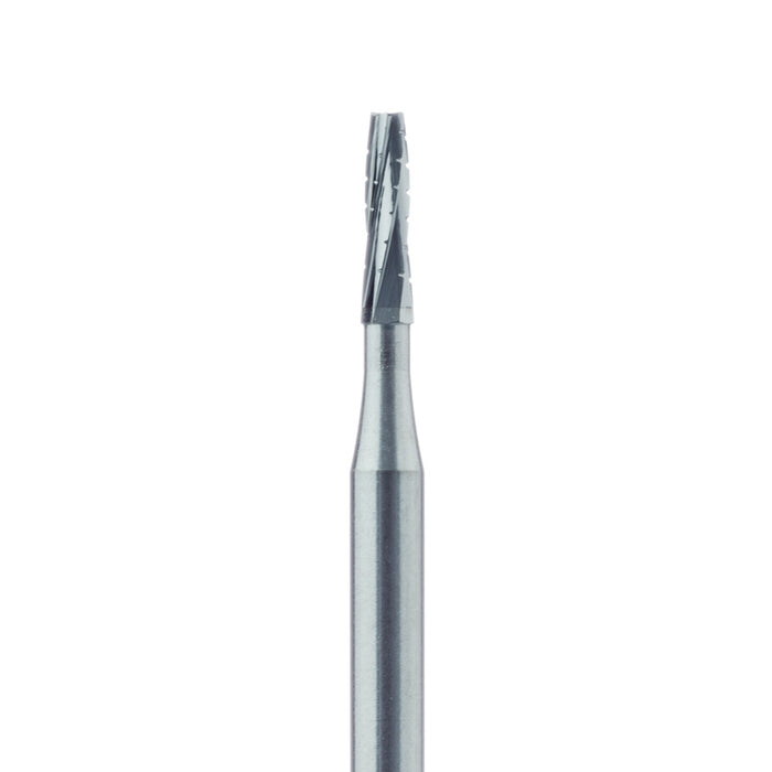 Operative Carbide Bur, Long Tapered Fissure Cross Cut, US#702L, 1.6mm Ø, HP - HM33L-016-HP - Avtec Dental