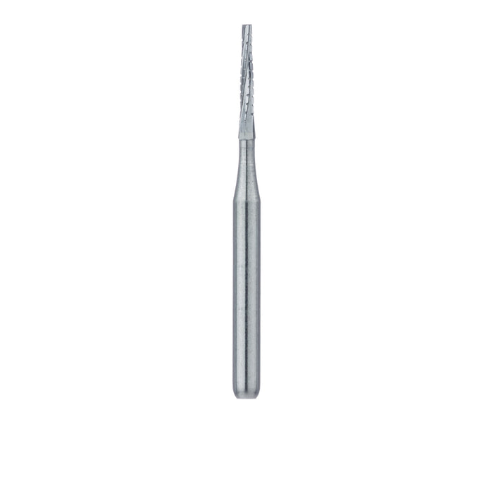 Operative Carbide Bur, Long Tapered Fissure Cross Cut, US#700L, 1mm Ø, FGL - HM33L-010-FGL - Avtec Dental