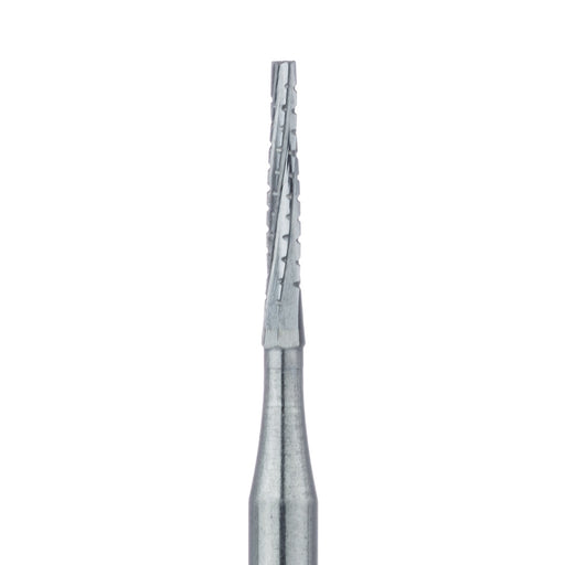 Operative Carbide Bur, Long Tapered Fissure Cross Cut, US#700L, 1mm Ø, FGL - HM33L-010-FGL - Avtec Dental