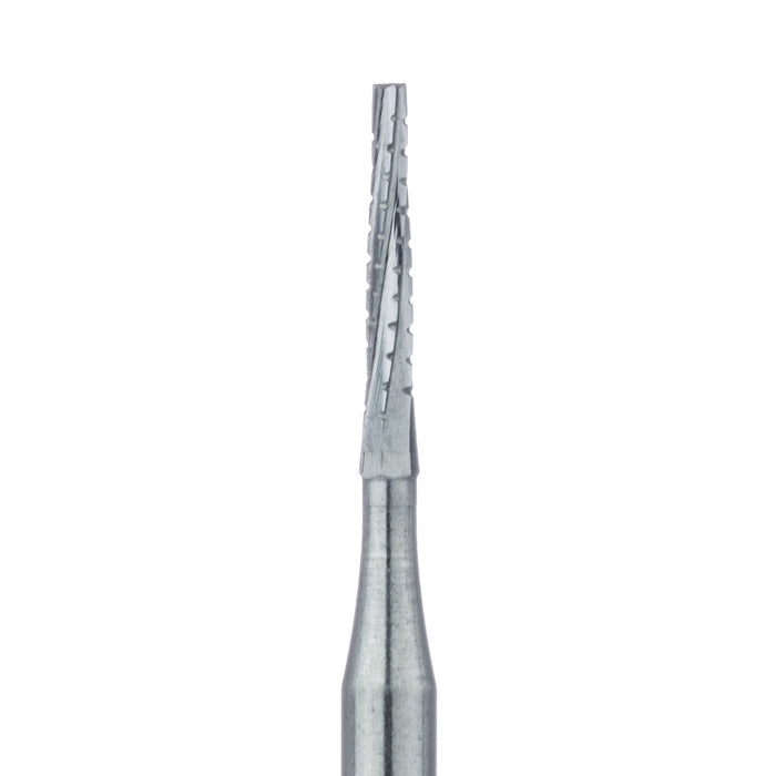 Operative Carbide Bur, Long Tapered Fissure Cross Cut, US#700L, 1mm Ø, FGL - HM33L-010-FGL - Avtec Dental