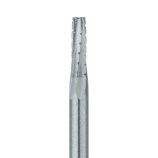 Operative Carbide Bur, Long Tapered Fissure Cross Cut, US#702L, 1.6mm Ø, SU - HM33L-016-SU - Avtec Dental