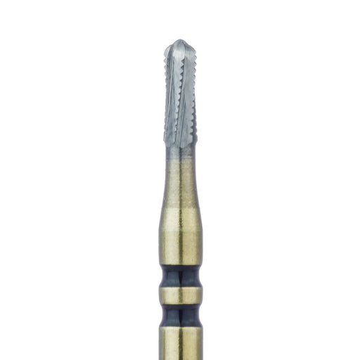 Crown Cutting Carbide Bur, Round End Cylinder, 1.2mm Ø, Working Length 3.6mm, FG - HMG35RS-012-FG - Avtec Dental
