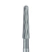 Trimming & Finishing Carbide Bur, Fine, Round End Taper, US#7686, 1.8mm Ø, FG - HM375R-018-FG - Avtec Dental