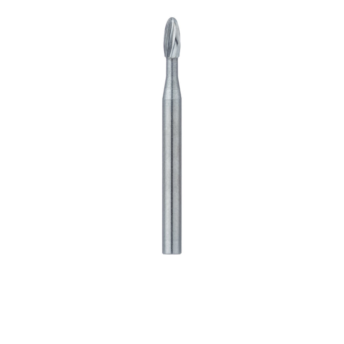 Trimming & Finishing Carbide Bur, Fine, Football, US#7404, 1.4mm Ø, FG -HM379-014-FG - Avtec Dental