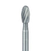 Trimming & Finishing Carbide Bur, Fine, Football, US#7408, 2.3mm Ø, FG - HM379-023-FG - Avtec Dental