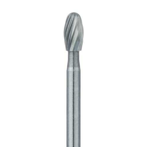 Trimming & Finishing Carbide Bur, Fine, Football, US#7408, 2.3mm Ø, SU (FGXXL) - HM379-023-SU - Avtec Dental