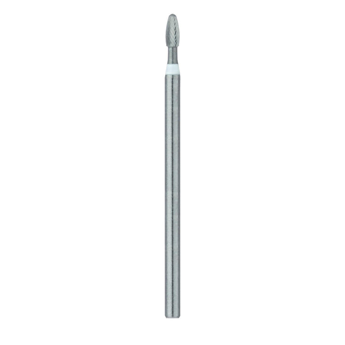 Trimming & Finishing Carbide Bur, Ultra Fine (30 Flute), Football, 1.4mm Ø, SU (FGXXL) - HM379U-014-SU - Avtec Dental
